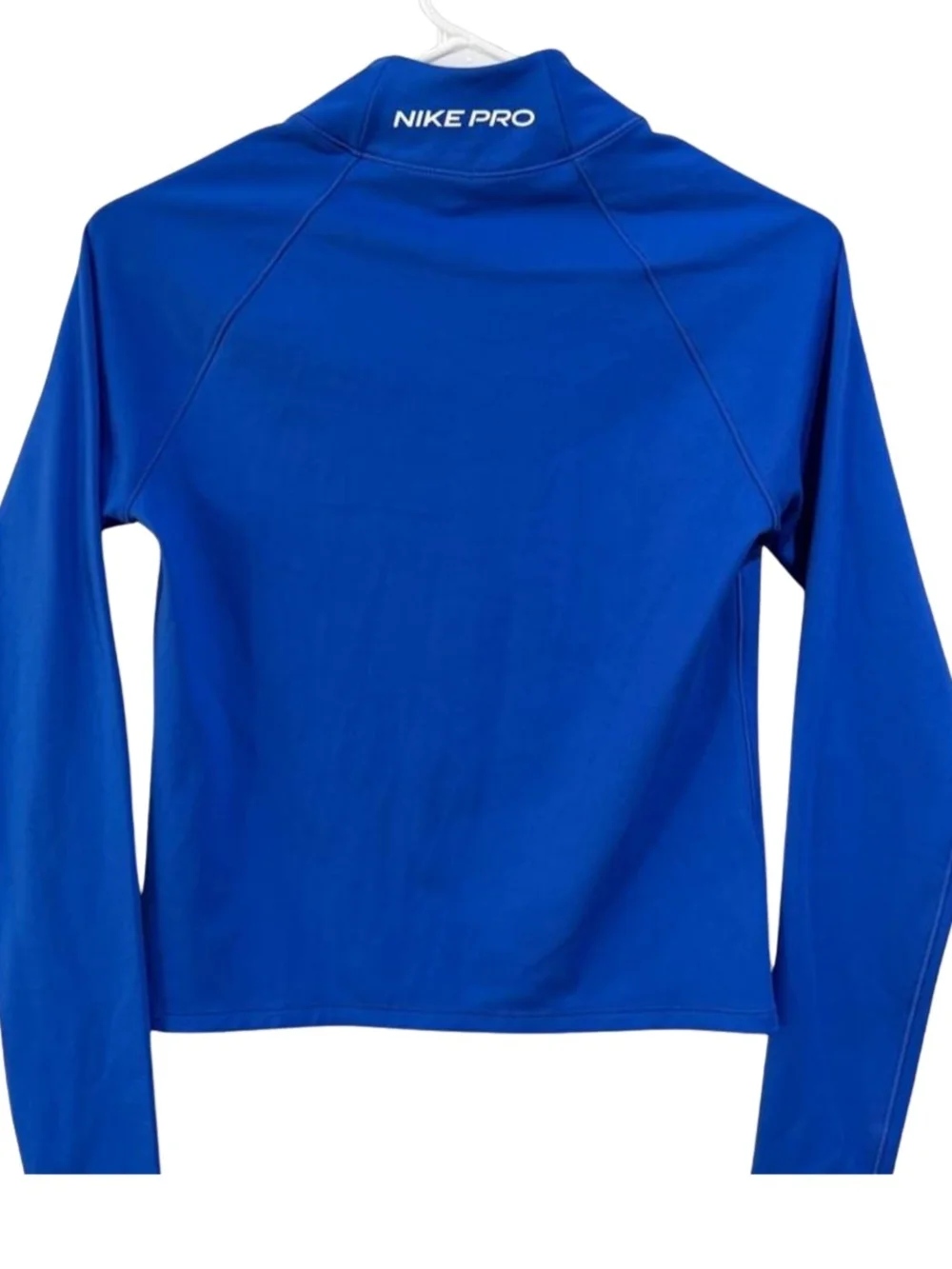 Nike Pro DRI-FIT Women’s Blue Mock Neck Pullover